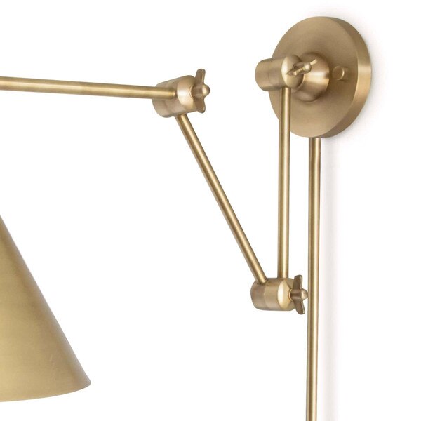 Zig-Zag Task Sconce